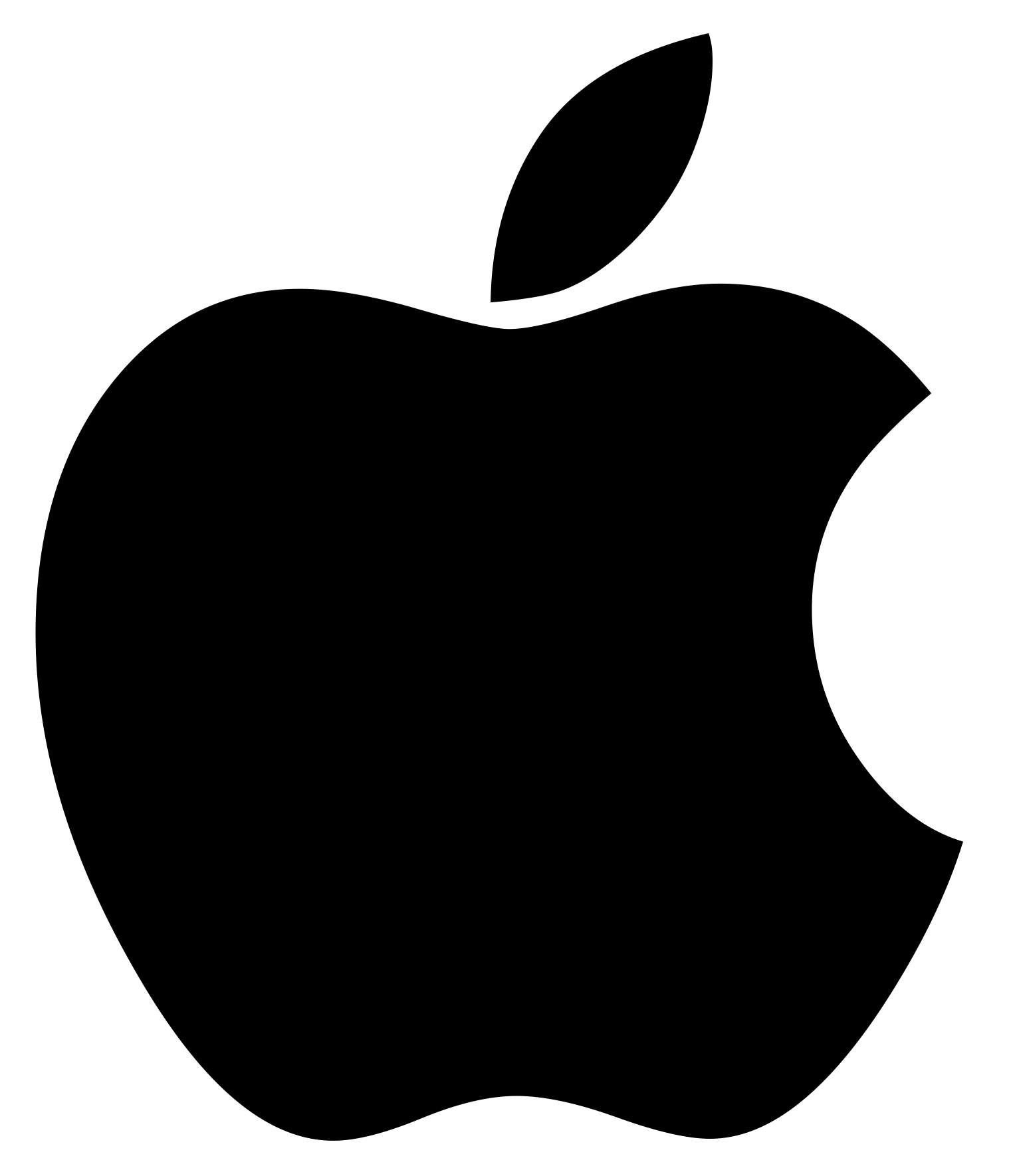 Apple-logo-black-and-white-1